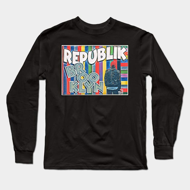 Brooklyn Colors Long Sleeve T-Shirt by Digz